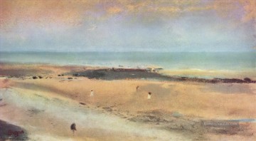 Strand bei ebbe 1870 Edgar Degas  Ölgemälde